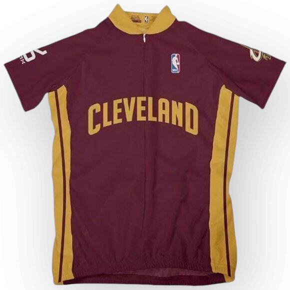 Cleveland Cavaliers Women’s Short Sleeve Cycling Jersey Small, NBA Licensed 735 - Picture 2 of 7